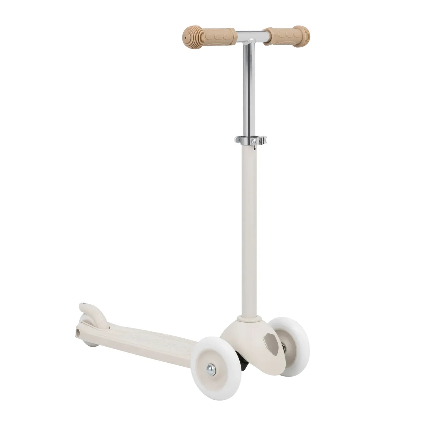 Trotinetă ECO - 3 roți, înălțime reglabilă - Ivory - BANWOOD
