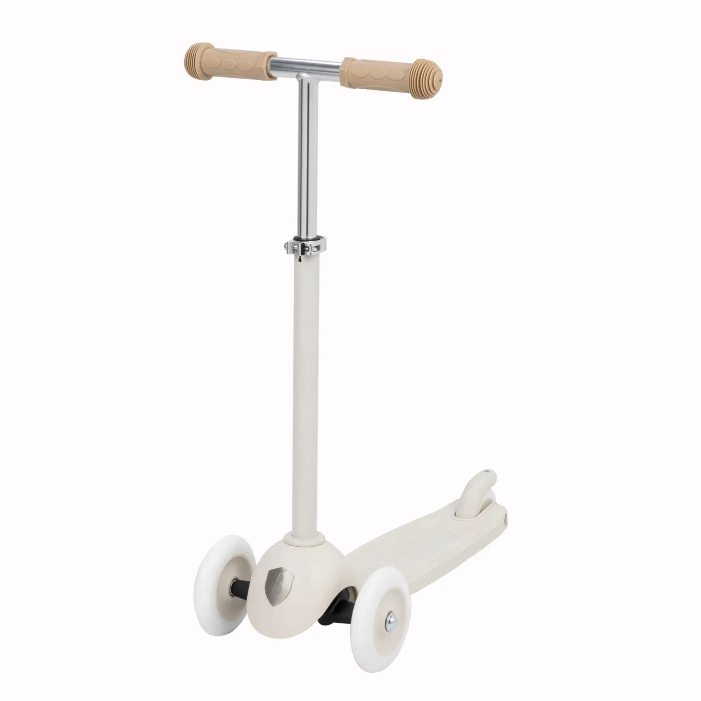 Trotinetă ECO - 3 roți, înălțime reglabilă - Ivory - BANWOOD