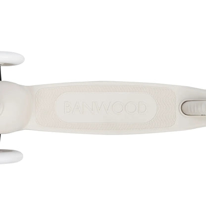 Trotinetă ECO - 3 roți, înălțime reglabilă - Ivory - BANWOOD