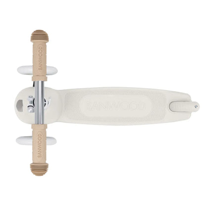 Trotinetă ECO - 3 roți, înălțime reglabilă - Ivory - BANWOOD