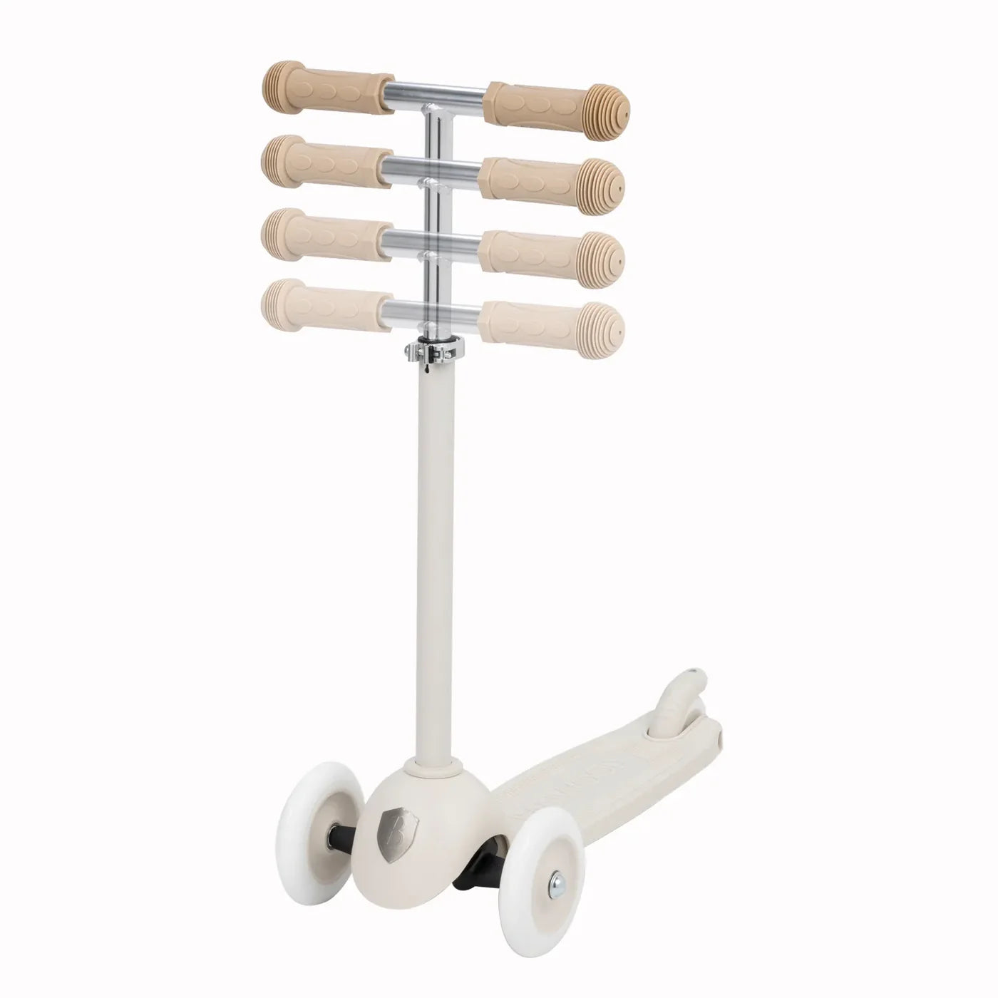 Trotinetă ECO - 3 roți, înălțime reglabilă - Ivory - BANWOOD