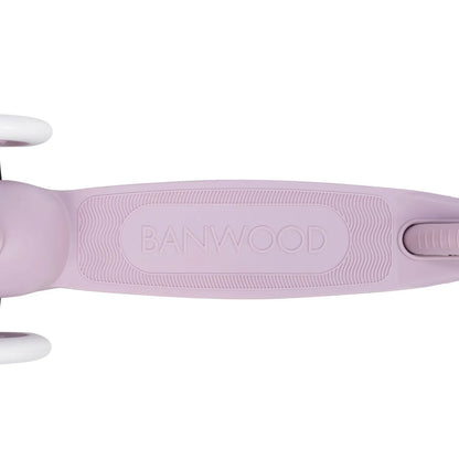 Trotinetă ECO - 3 roți, înălțime reglabilă - Lavender - BANWOOD