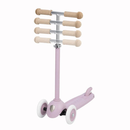Trotinetă ECO - 3 roți, înălțime reglabilă - Lavender - BANWOOD