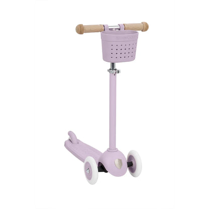Trotinetă ECO - 3 roți, înălțime reglabilă - Lavender - BANWOOD