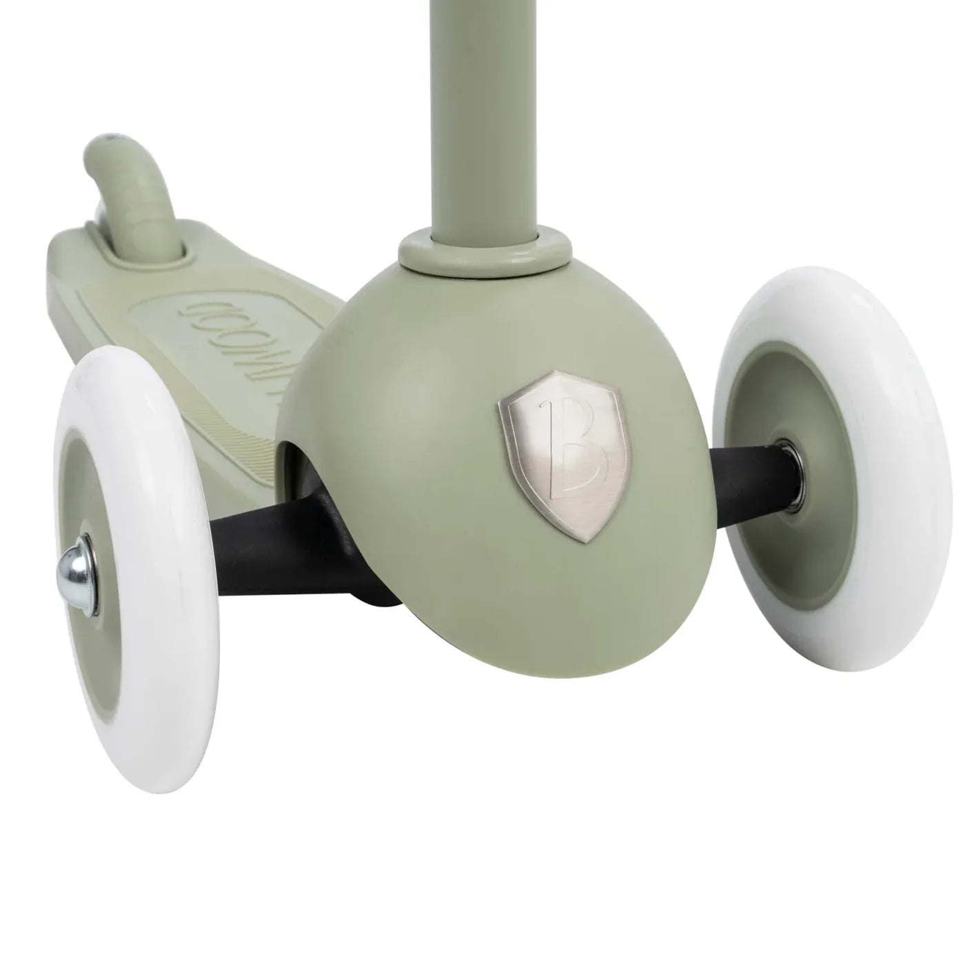 Trotinetă ECO - 3 roți, înălțime reglabilă - Olive - BANWOOD