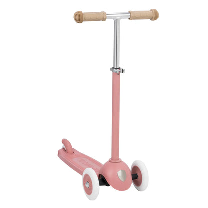 Trotinetă ECO - 3 roți, înălțime reglabilă - Raspberry - BANWOOD