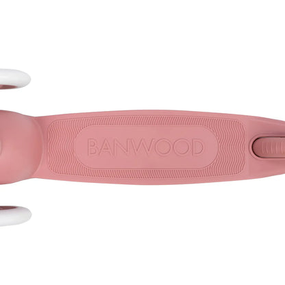 Trotinetă ECO - 3 roți, înălțime reglabilă - Raspberry - BANWOOD