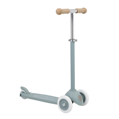 Trotinetă ECO - 3 roți, înălțime reglabilă - Teal - BANWOOD
