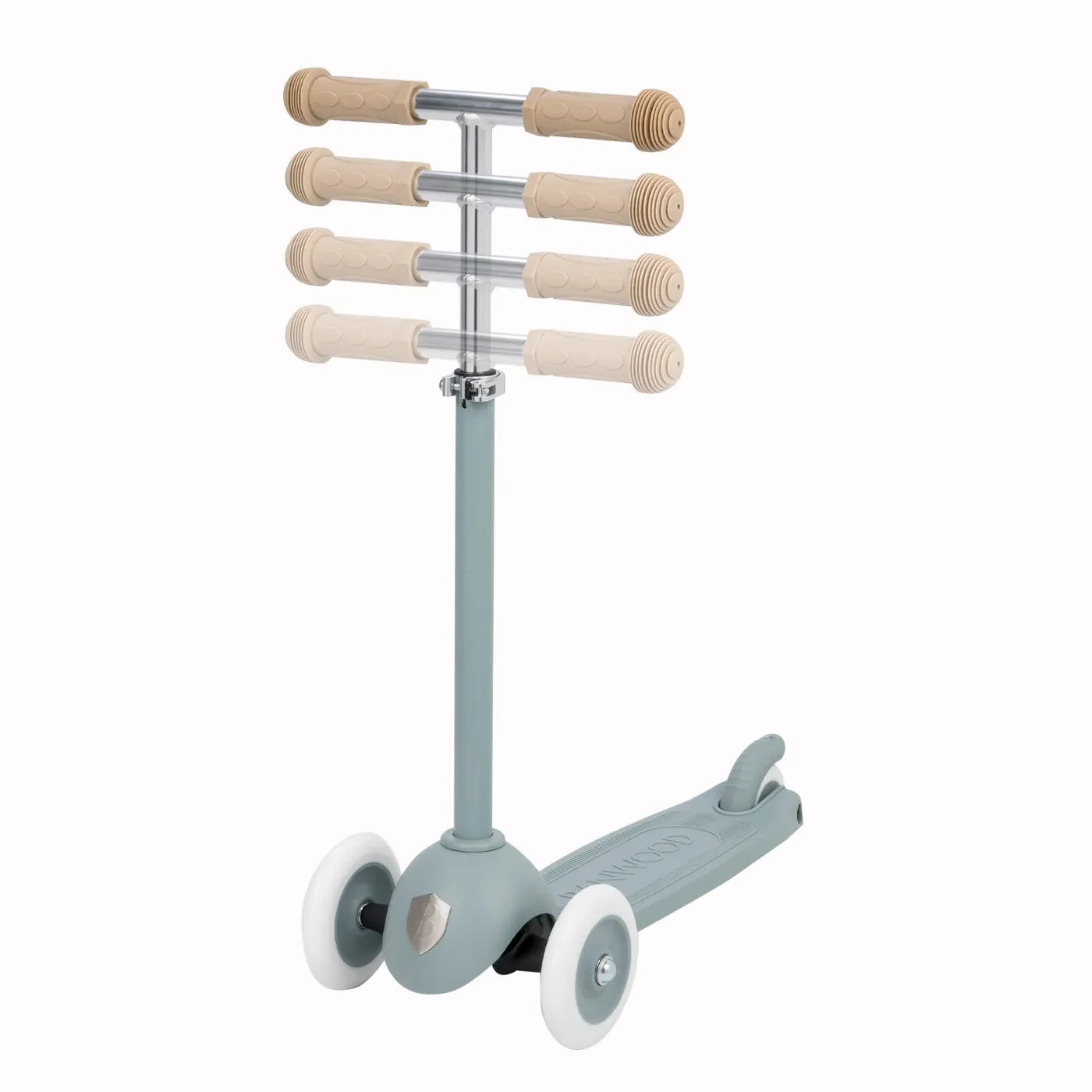 Trotinetă ECO - 3 roți, înălțime reglabilă - Teal - BANWOOD