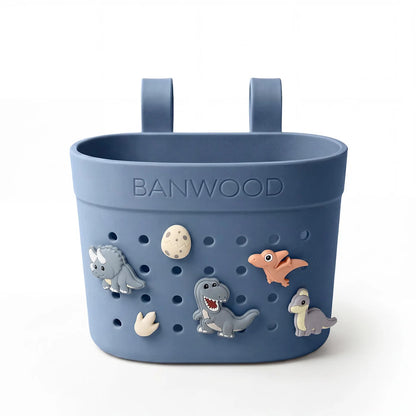Coșuleț ECO pentru trotinetă, Pin &amp; Ride - Deep Sea - BANWOOD
