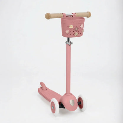 Coșuleț ECO pentru trotinetă, Pin &amp; Ride - Raspberry - BANWOOD