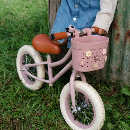 Coșuleț ECO pentru trotinetă, Pin &amp; Ride - Raspberry - BANWOOD