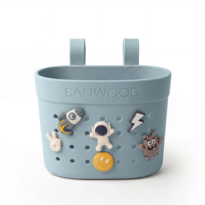 Coșuleț ECO pentru trotinetă, Pin &amp; Ride - Teal - BANWOOD