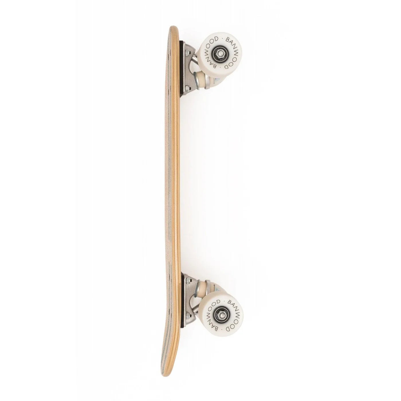Skateboard din lemn, roți soft - Green - BANWOOD
