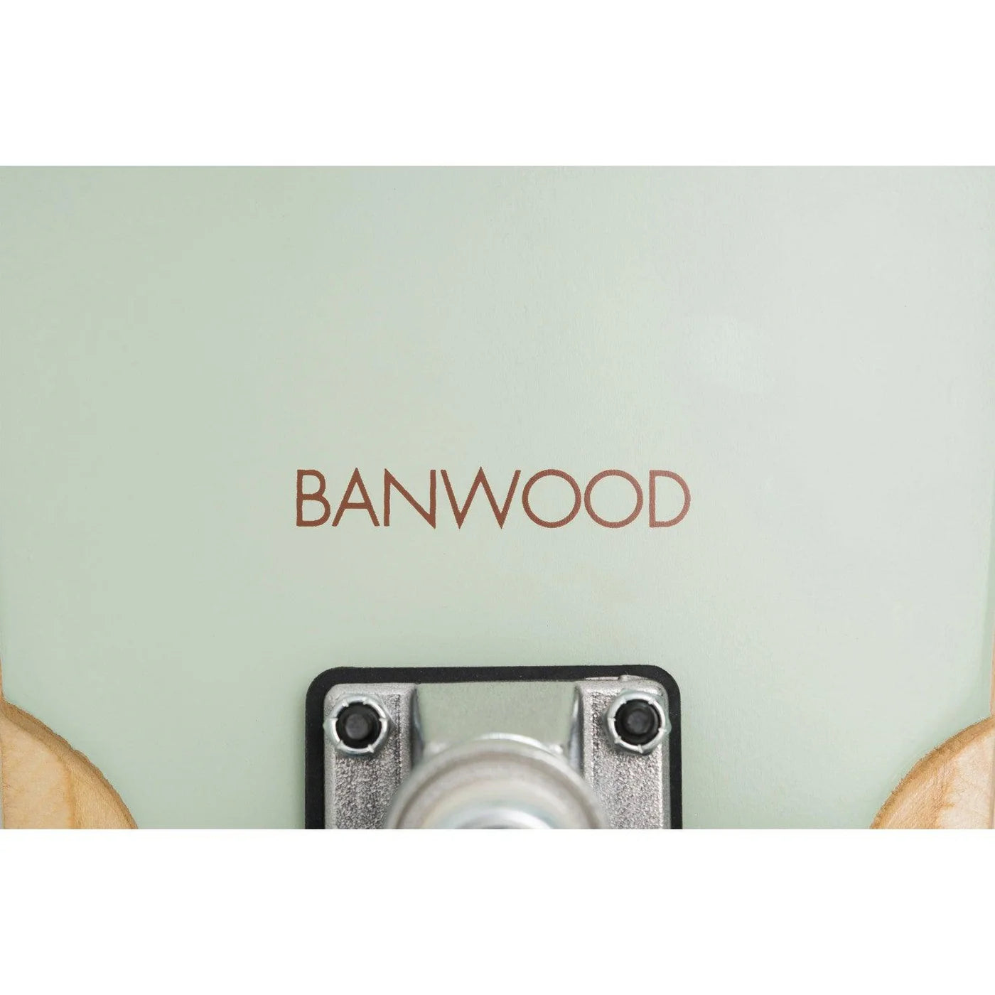 Skateboard din lemn, roți soft - Mint - BANWOOD