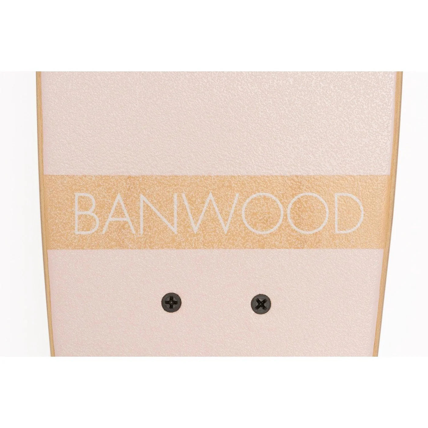 Skateboard din lemn, roți soft - Pink - BANWOOD