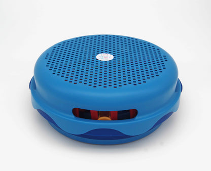 Set pliabil cu jucarii de plaja, 7 piese - Blue - compacToys