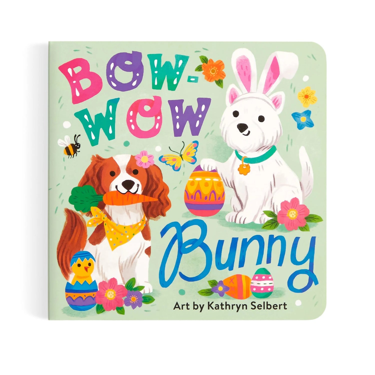 Carte cartonata pentru bebe - Bow-wow Bunny - Mudpuppy