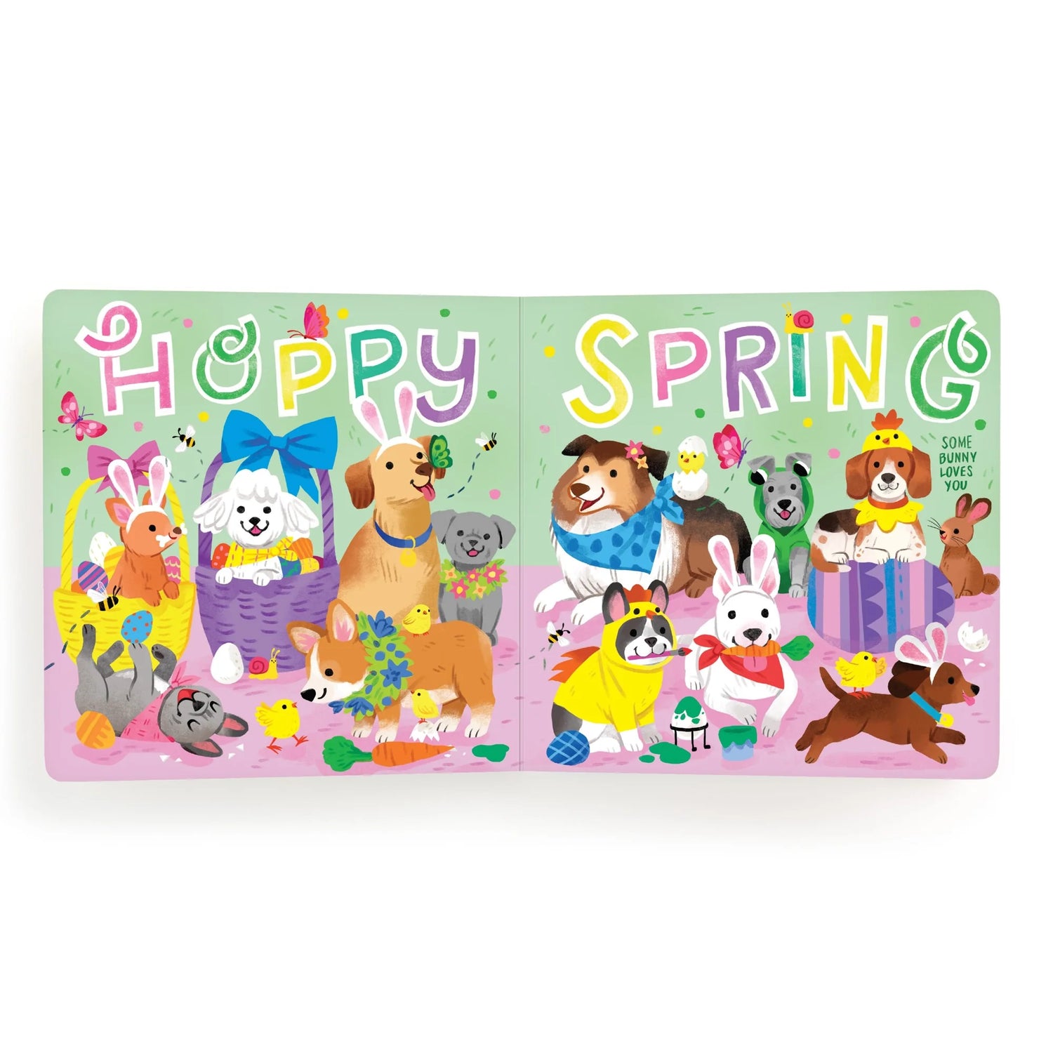 Carte cartonata pentru bebe - Bow-wow Bunny - Mudpuppy