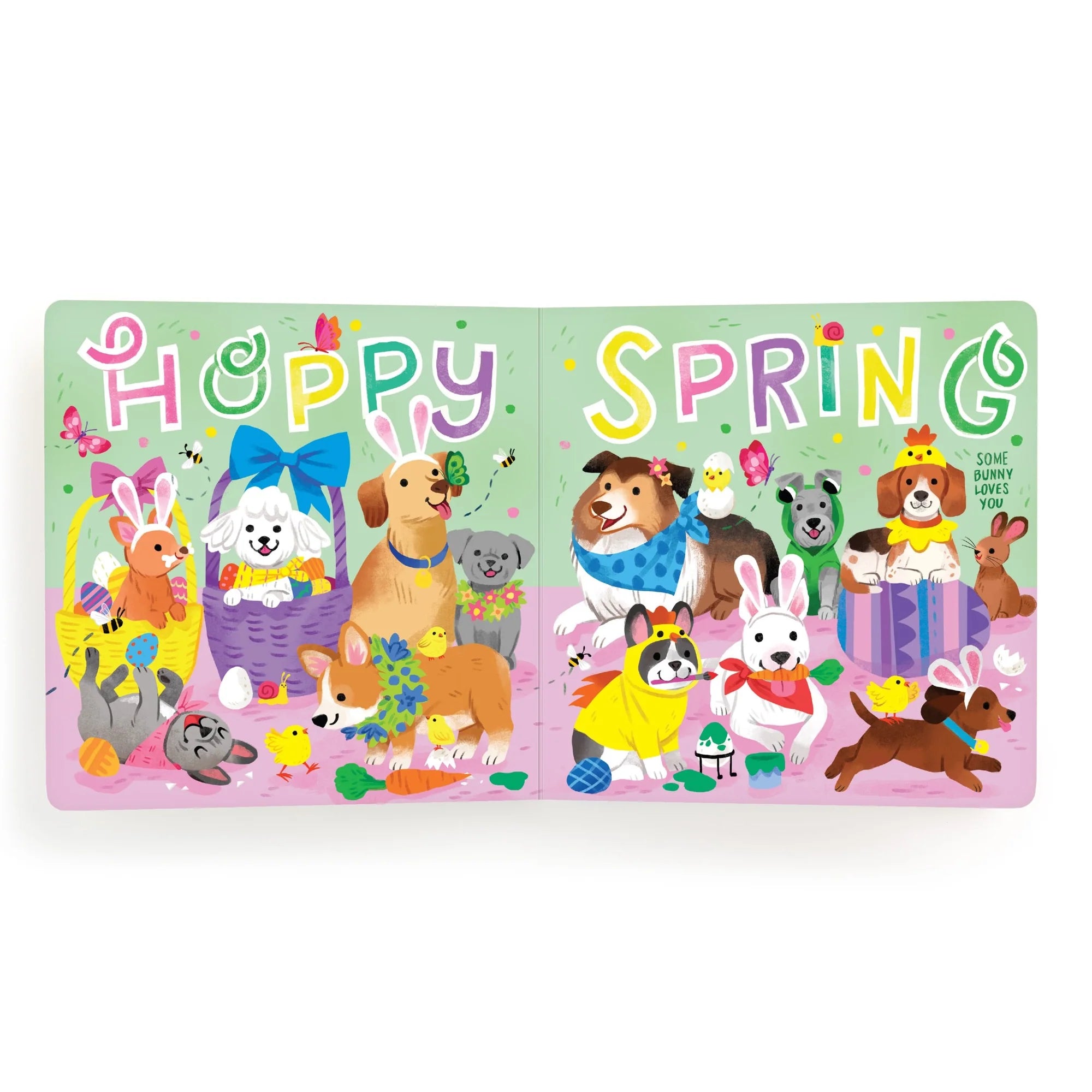 Carte cartonata pentru bebe - Bow-wow Bunny - Mudpuppy