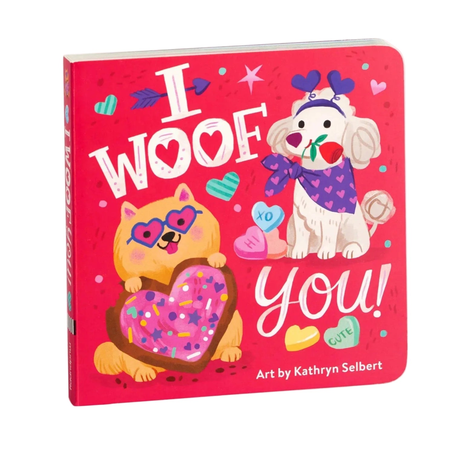 Carte cartonata pentru bebe - I Woof You! - Mudpuppy