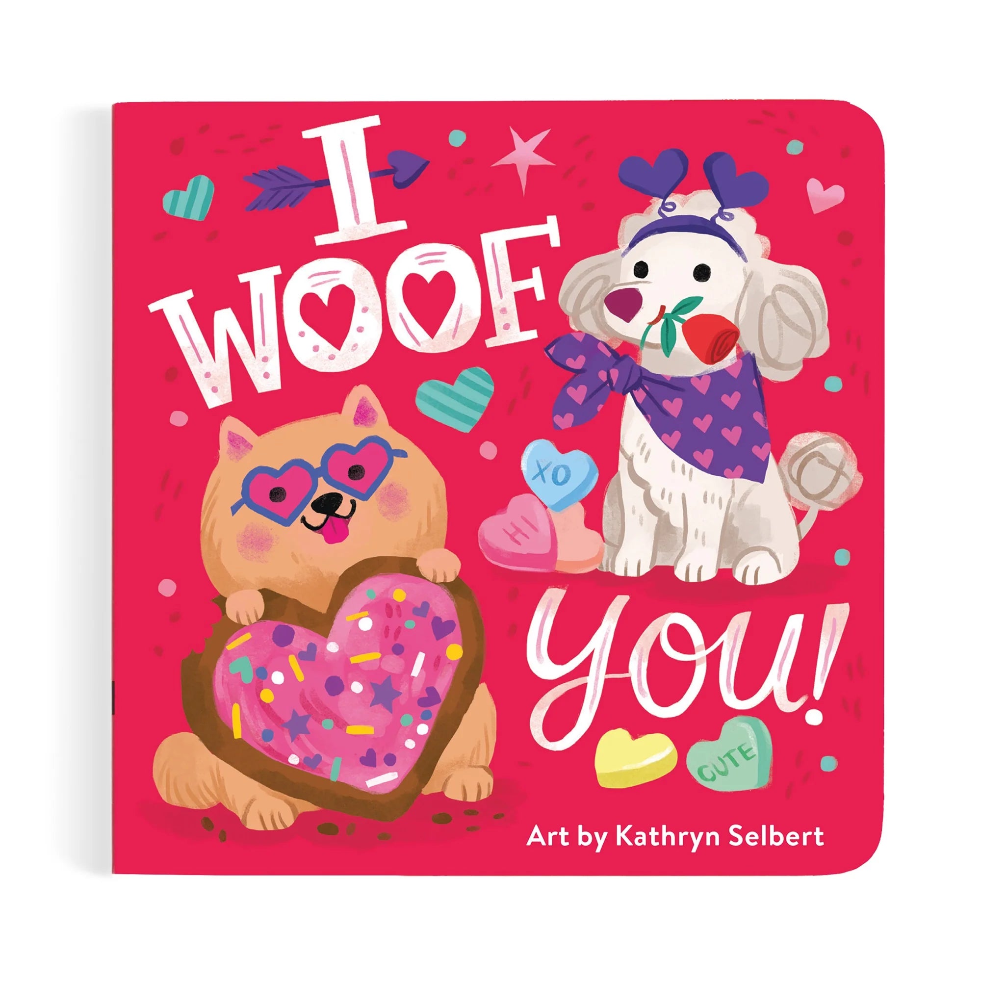 Carte cartonata pentru bebe - I Woof You! - Mudpuppy