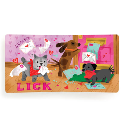Carte cartonata pentru bebe - I Woof You! - Mudpuppy