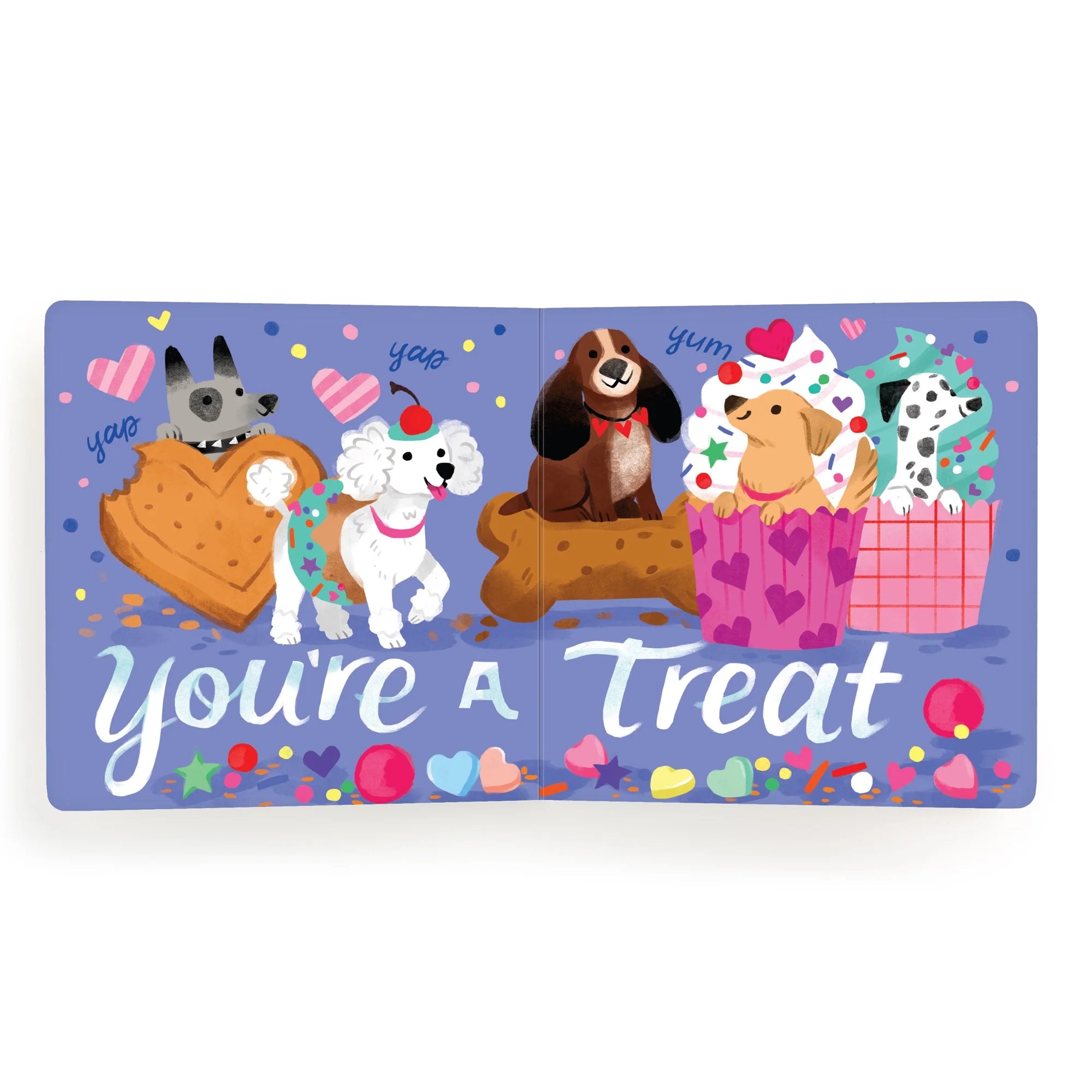 Carte cartonata pentru bebe - I Woof You! - Mudpuppy
