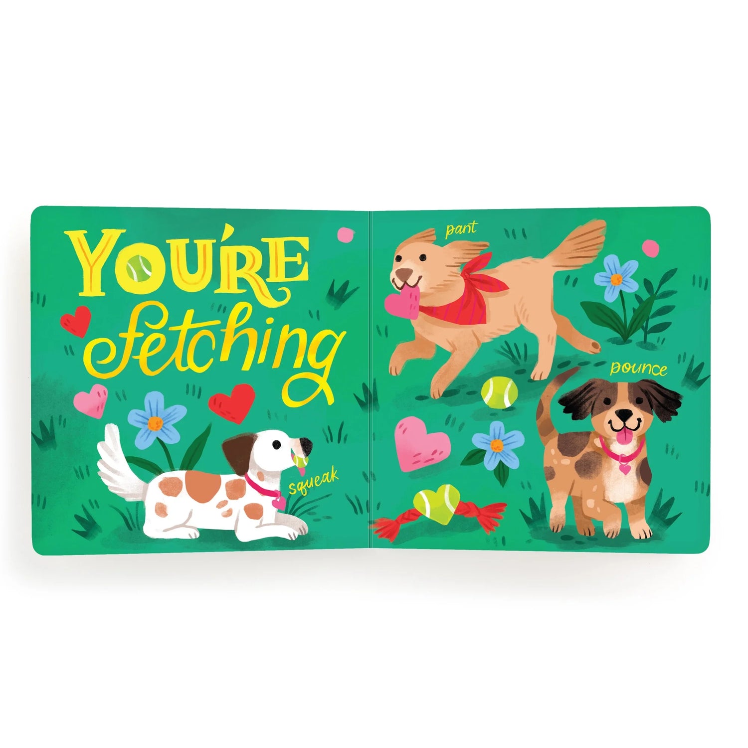 Carte cartonata pentru bebe - I Woof You! - Mudpuppy