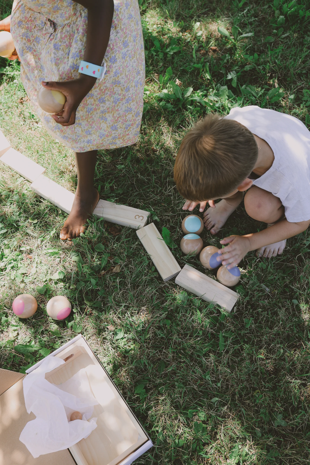 Joc activ - Boules - Kinderfeets