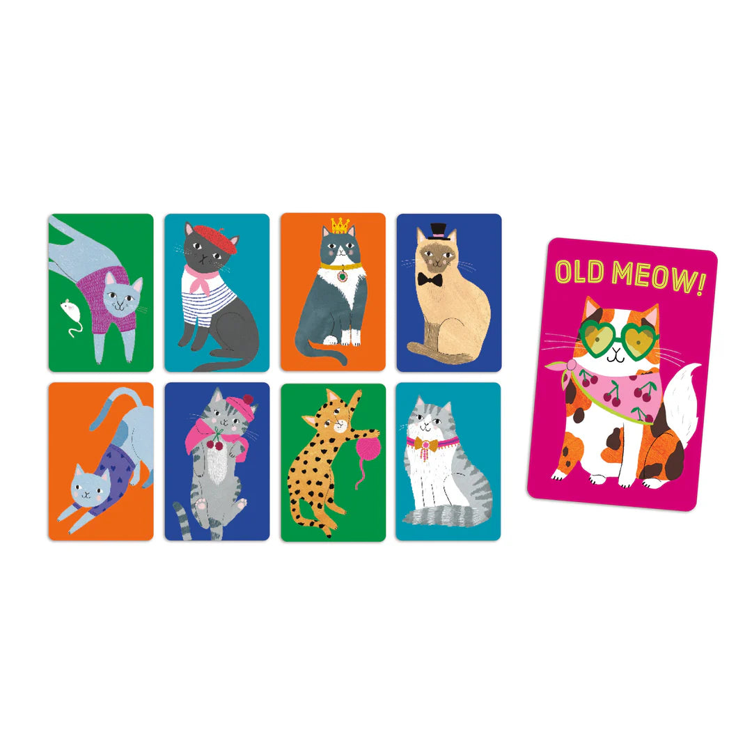 Cărți de joc - Old Meow! - Mudpuppy