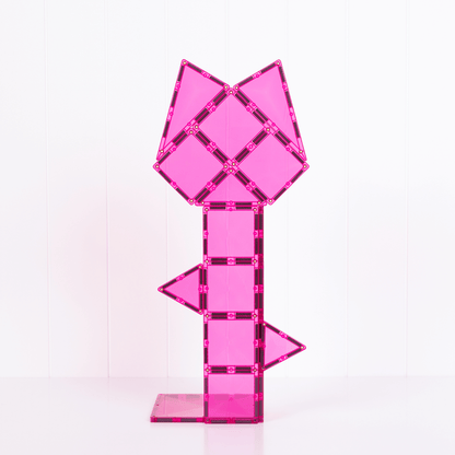 Set constructie magnetic, 20 piese - Charity Pack Pink – Connetix