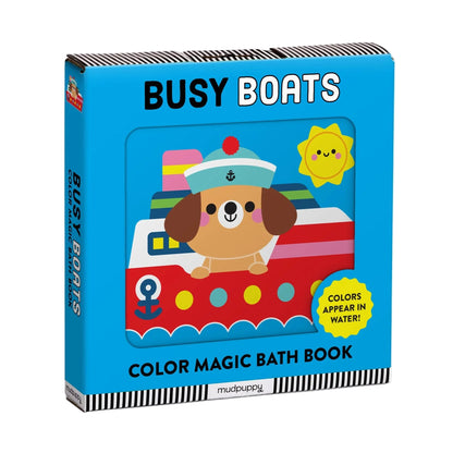 Carte pentru baie - Busy Boats - Mudpuppy