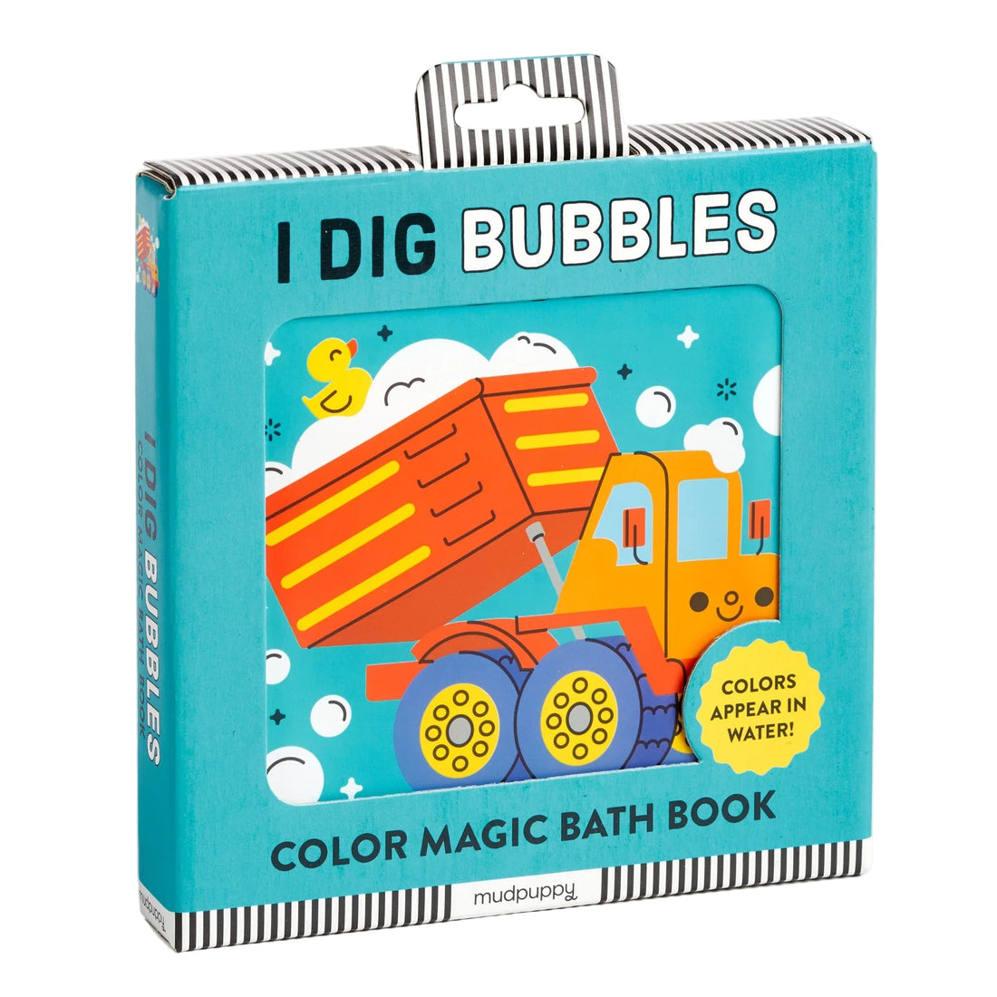 Carte pentru baie - I Dig Bubbles, Magic Color - Mudpuppy