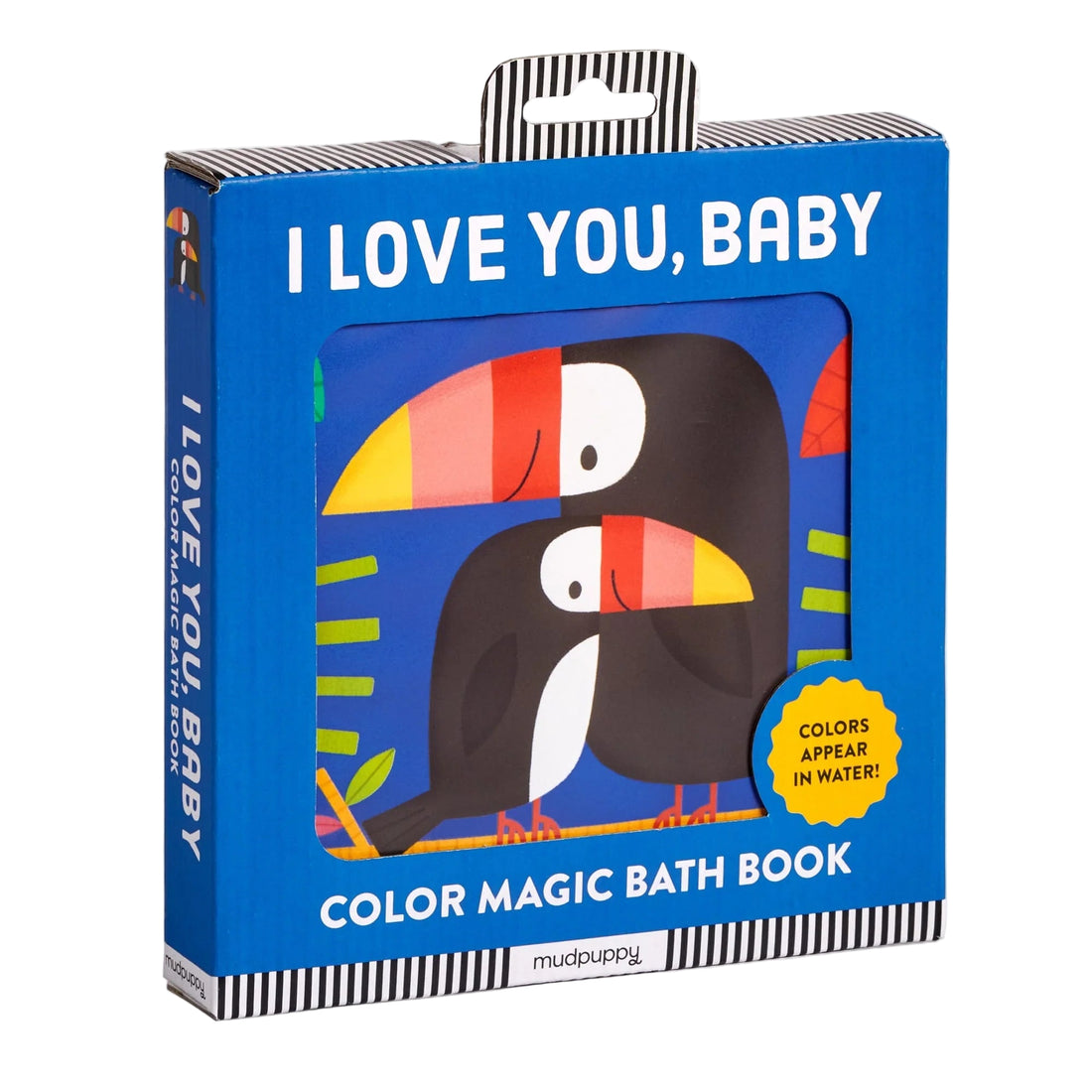 Carte pentru baie - I Love You, Baby, Magic Color - Mudpuppy