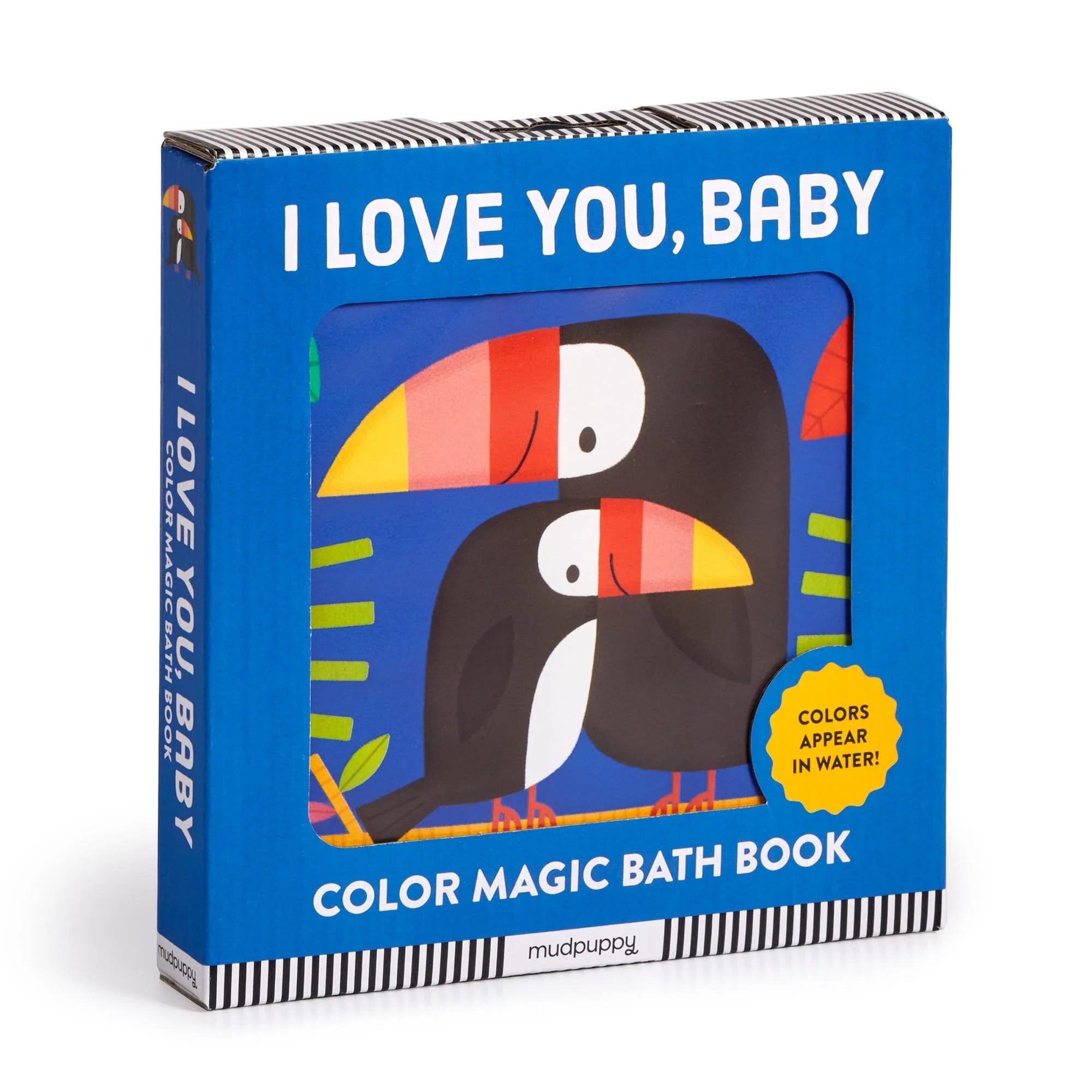 Carte pentru baie - I Love You, Baby, Magic Color - Mudpuppy