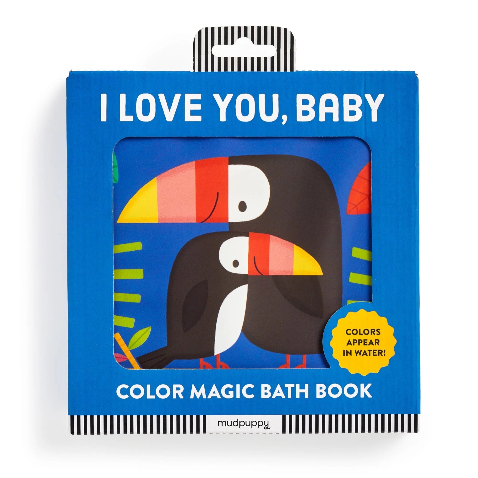 Carte pentru baie - I Love You, Baby, Magic Color - Mudpuppy