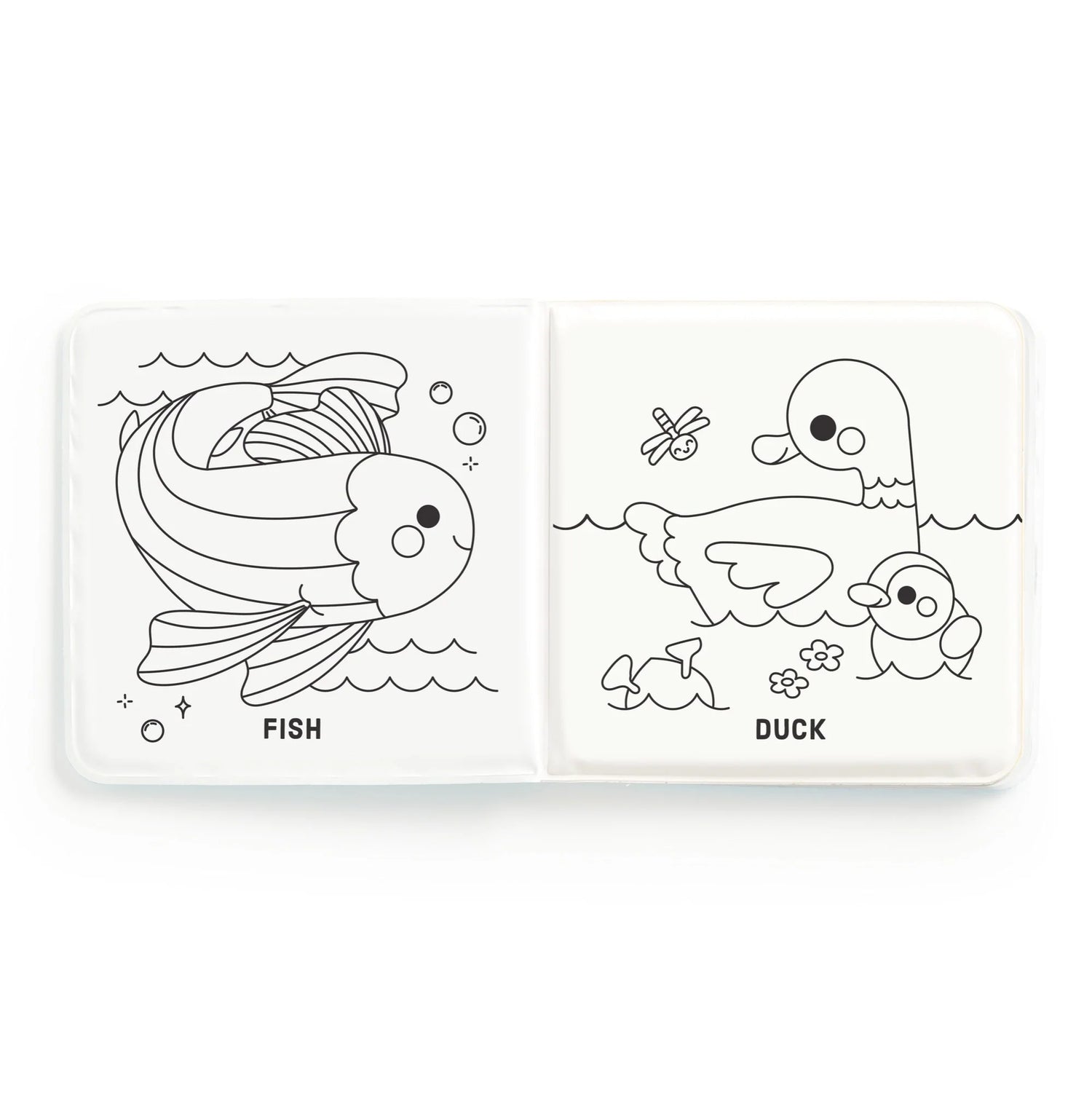 Carte pentru baie - Pond Friends - Mudpuppy