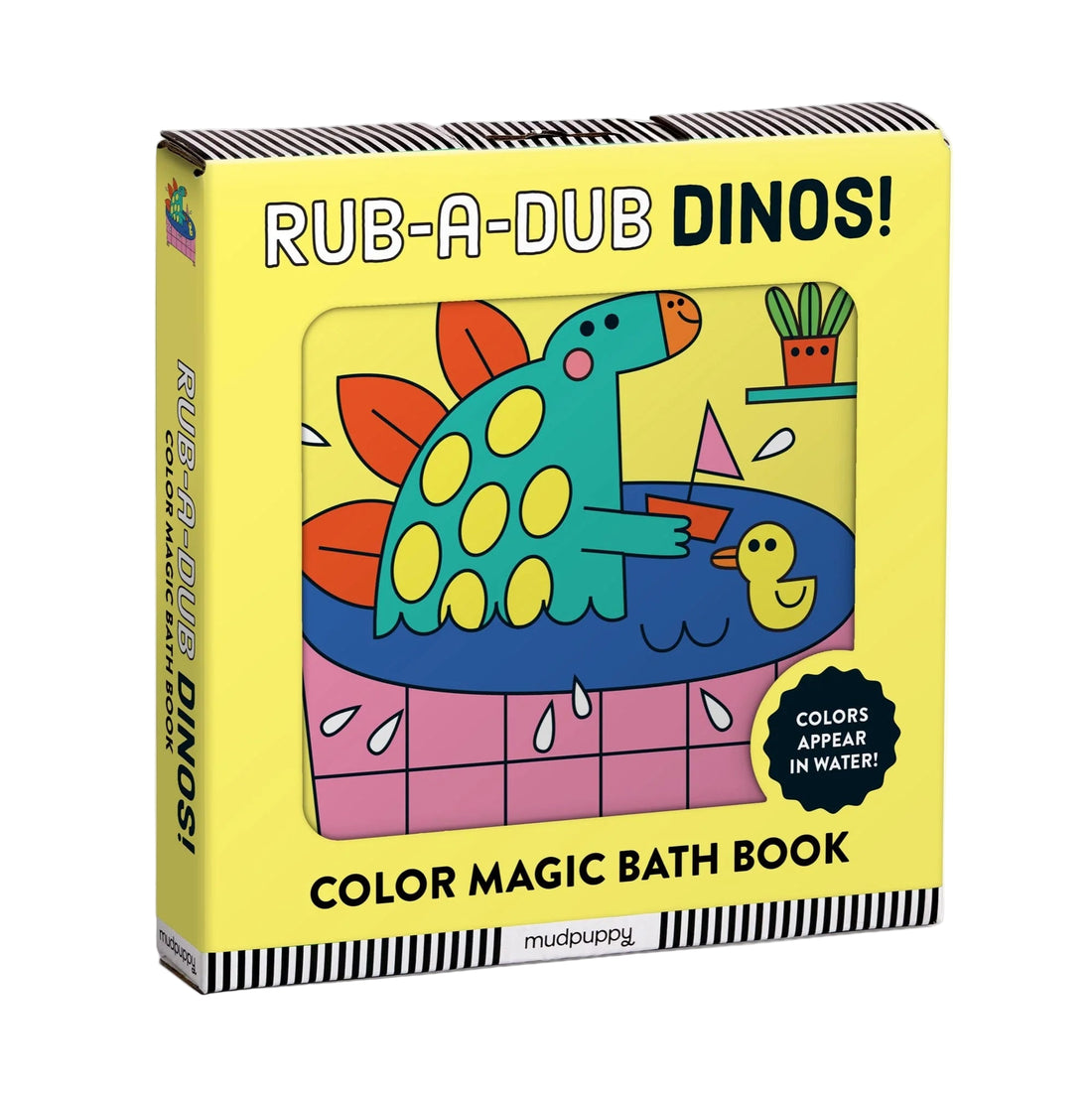Carte pentru baie - Rub-a-Dub Dinos, Magic Color - Mudpuppy