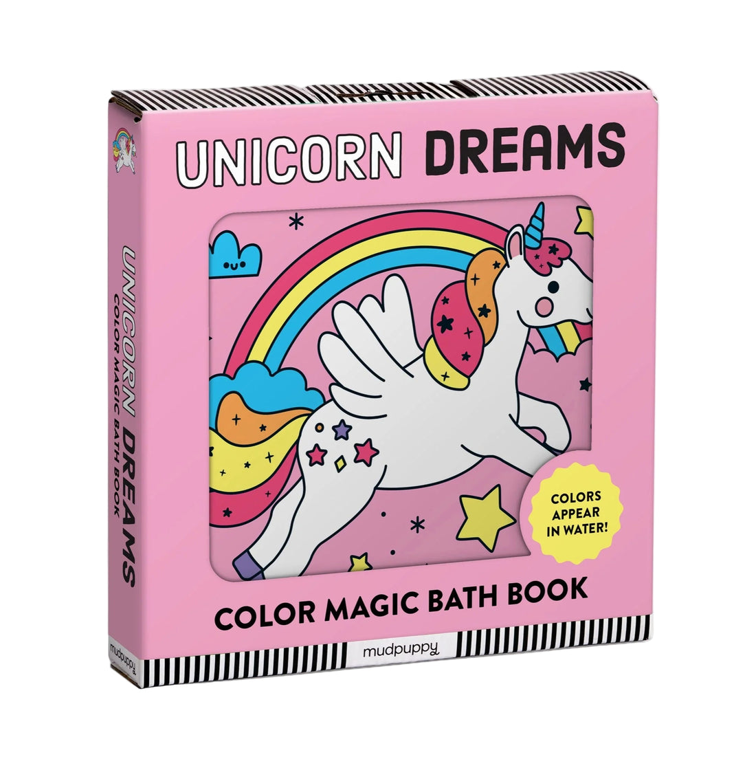 Carte pentru baie - Unicorn Dreams, Magic Color - Mudpuppy