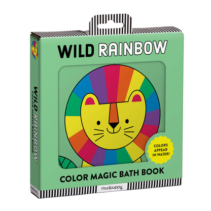 Carte pentru baie - Wild Rainbow, Magic Color - Mudpuppy