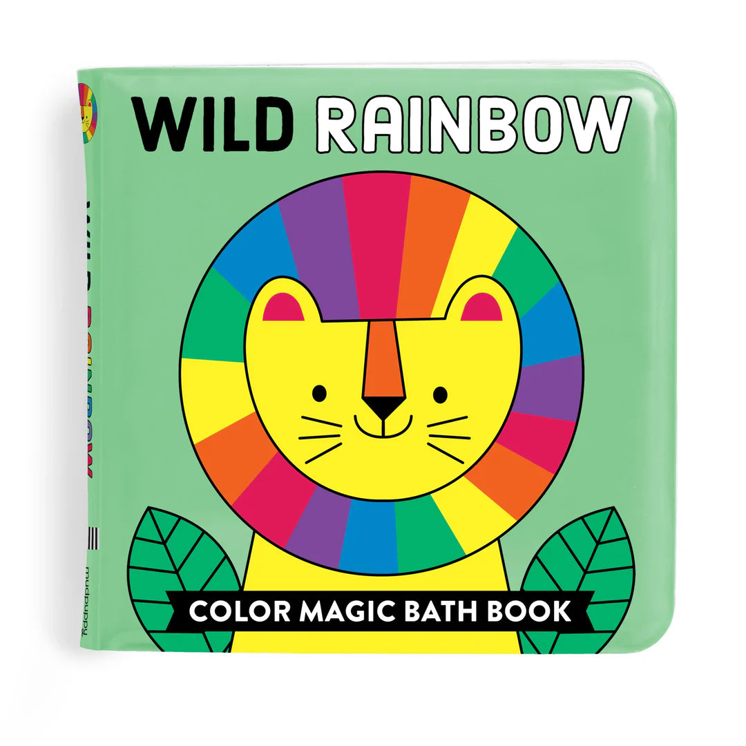 Carte pentru baie - Wild Rainbow, Magic Color - Mudpuppy