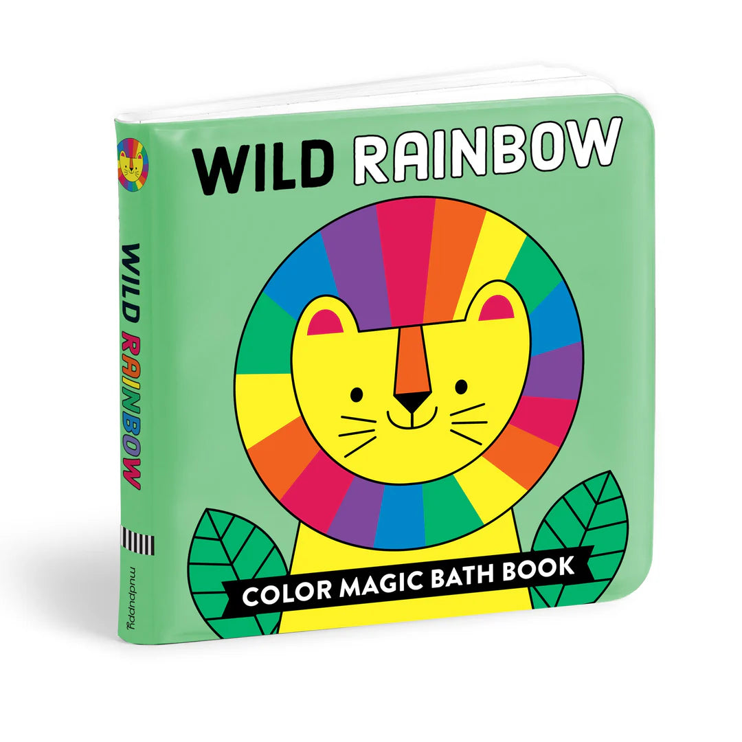 Carte pentru baie - Wild Rainbow, Magic Color - Mudpuppy