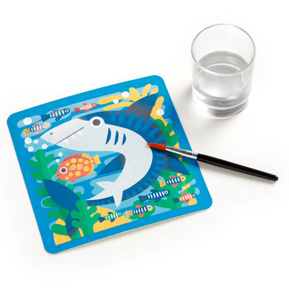 Kit pictură, Magic Water-Reveal - Under the Sea - Mudpuppy