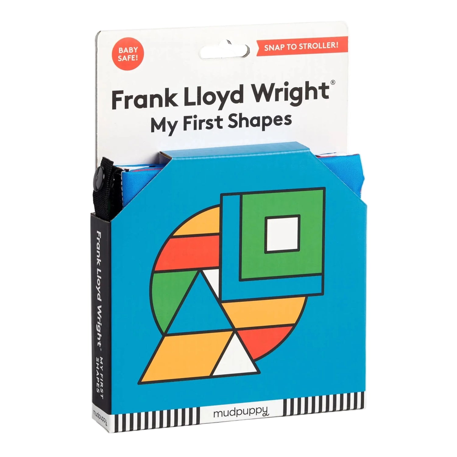 Carte senzoriala pentru carucior - My First Shapes, Frank Lloyd Wright  - Mudpuppy