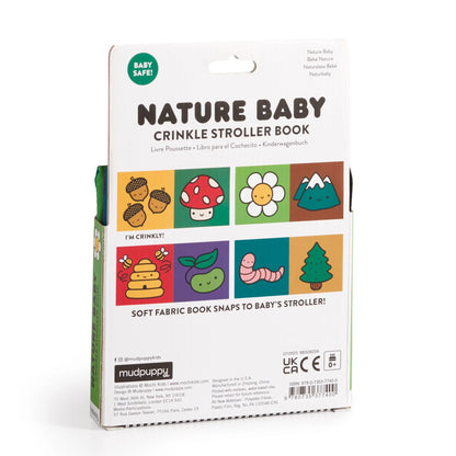 Carte senzoriala pentru carucior - Nature Baby - Mudpuppy