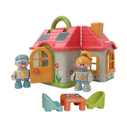 Set de joaca pliabil - Farm House, accesorii + personaje - Tolo Bio