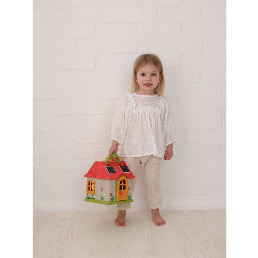 Set de joaca pliabil - Farm House, accesorii + personaje - Tolo Bio