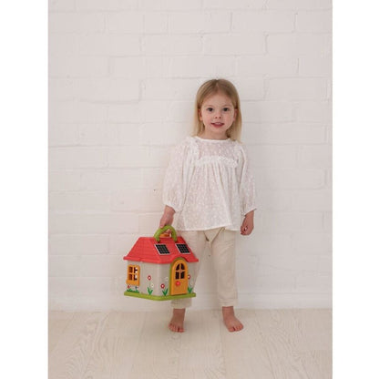 Set de joaca pliabil - Farm House, accesorii + personaje - Tolo Bio