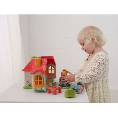 Set de joaca pliabil - Farm House, accesorii + personaje - Tolo Bio